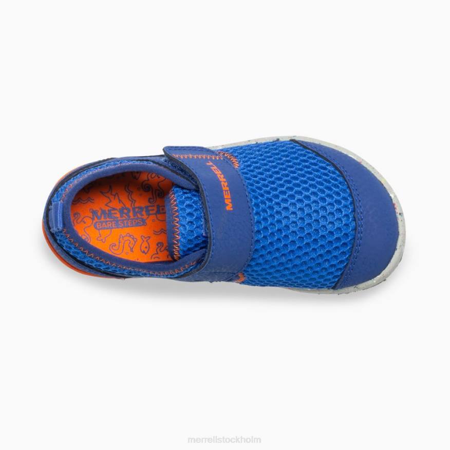 bare steps h2o sneaker (ml260875) 08XP1396 blå/orange Merrell