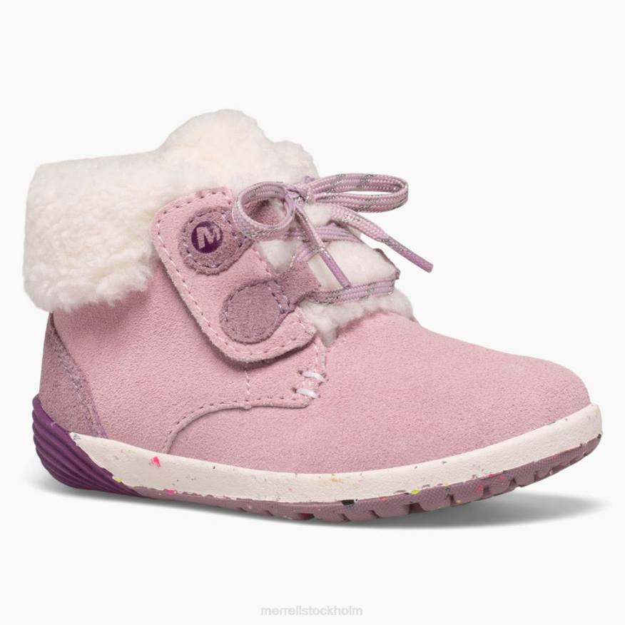 bare steps kakao jr. boot (ml166246) 08XP1467 dammigt rosa Merrell