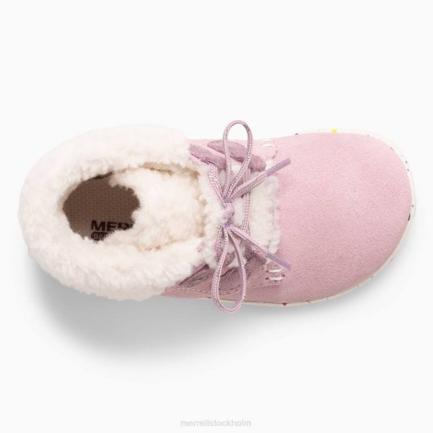 bare steps kakao jr. boot (ml166246) 08XP1467 dammigt rosa Merrell