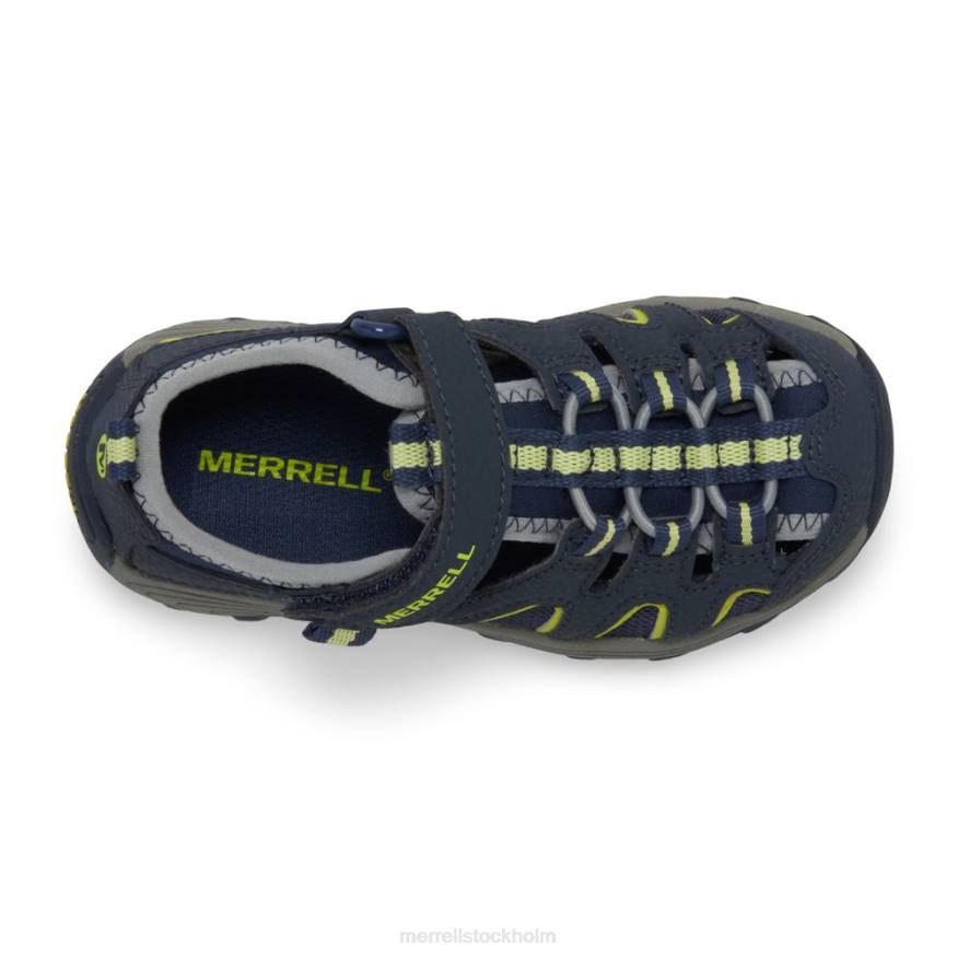 hydro h2o hiker sandal (mc54859) 08XP1500 marin/lime Merrell