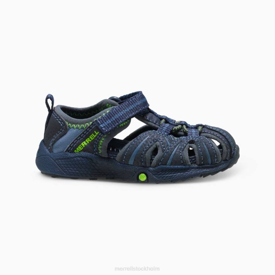 hydro jr. sandal (mt53375) 08XP1407 marin/grön Merrell