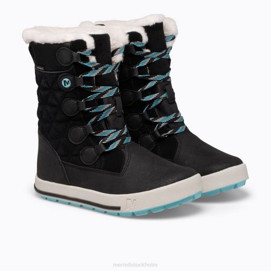 heidi vattentät stövel (mk163215k) 08XP1505 svart Merrell