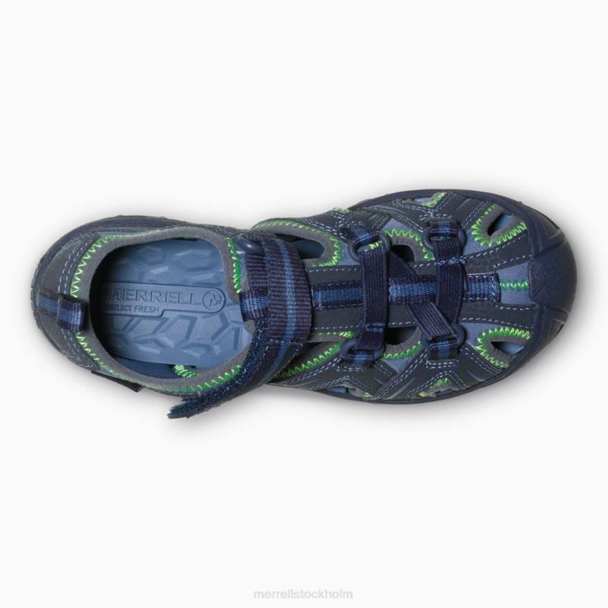 hydro sandal (my53375) 08XP1413 marin/grön Merrell