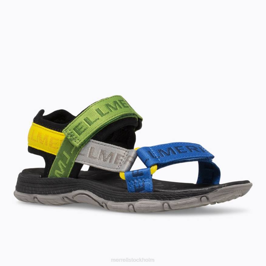 kahuna webbsandal (mk265672k) 08XP1398 svart/multi Merrell