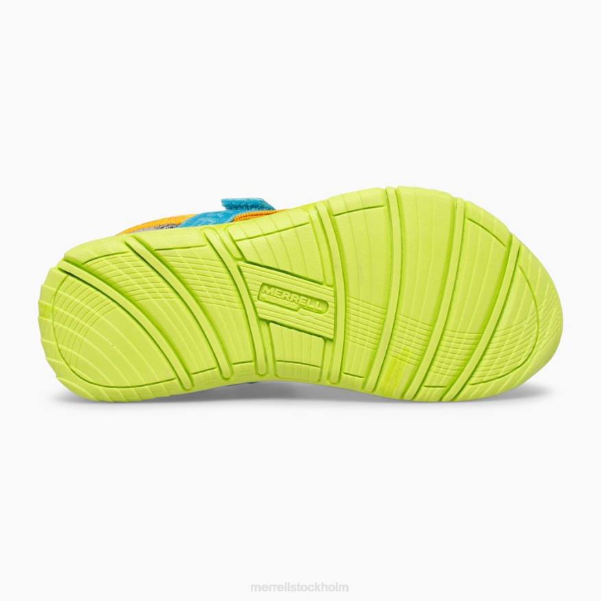 kahuna webbsandal (mk265674k) 08XP1400 grå logotyp/multi Merrell