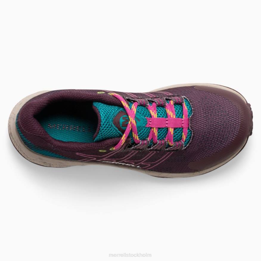 moab flight low (mk165734) 08XP1436 vinröd Merrell