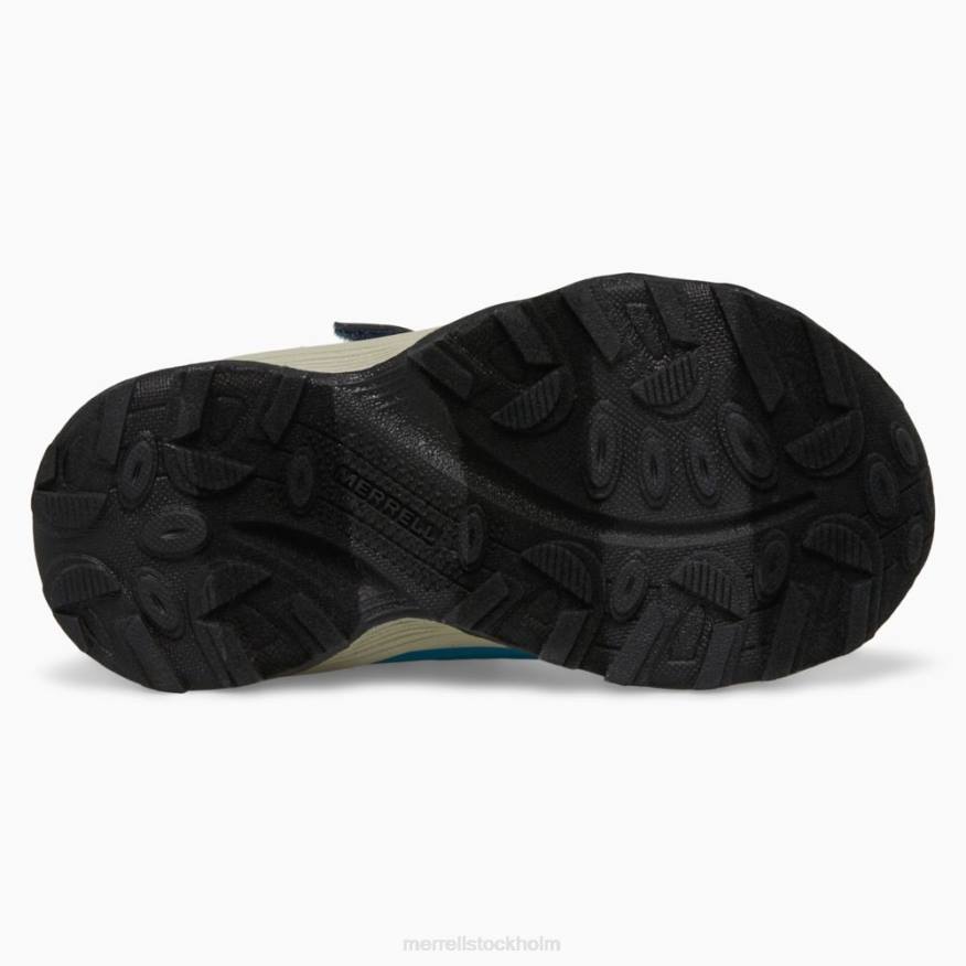 moab hastighet låg a/c jr. vattentät sneakers (ml267122) 08XP1368 marin/hej dvs Merrell