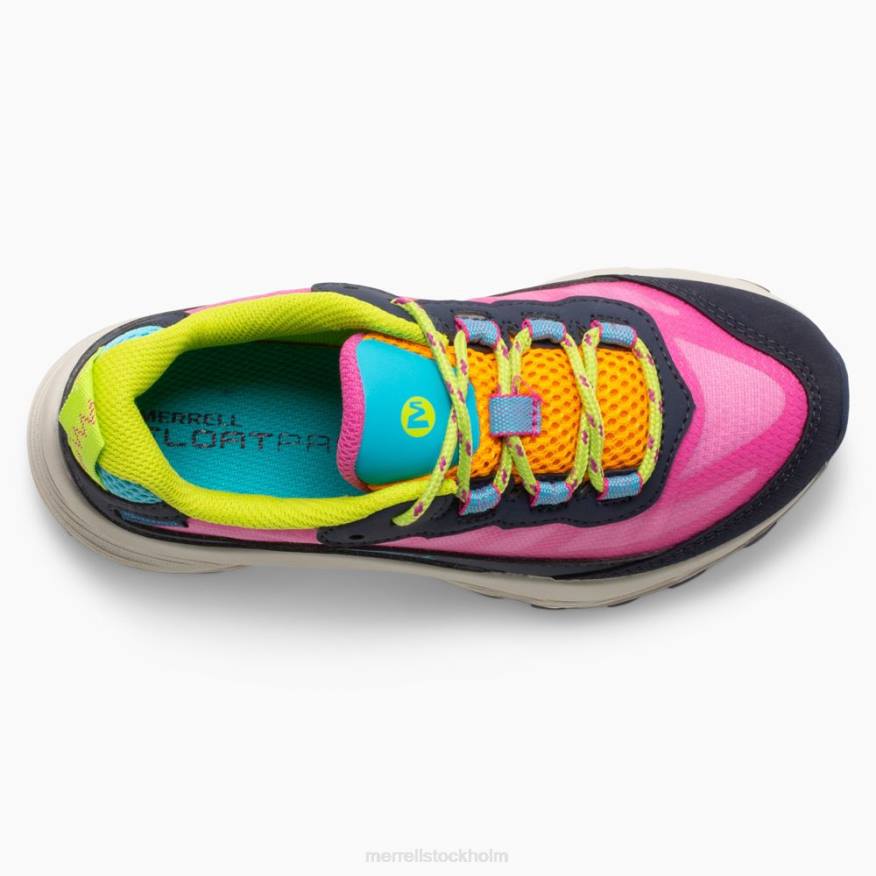 moab hastighet låg vattentät (mk166215) 08XP1371 marin/multi Merrell