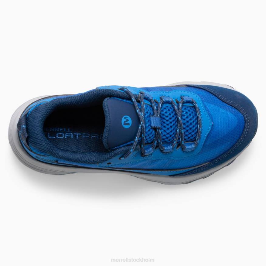 moab hastighet låg vattentät (mk265940) 08XP1374 blå Merrell