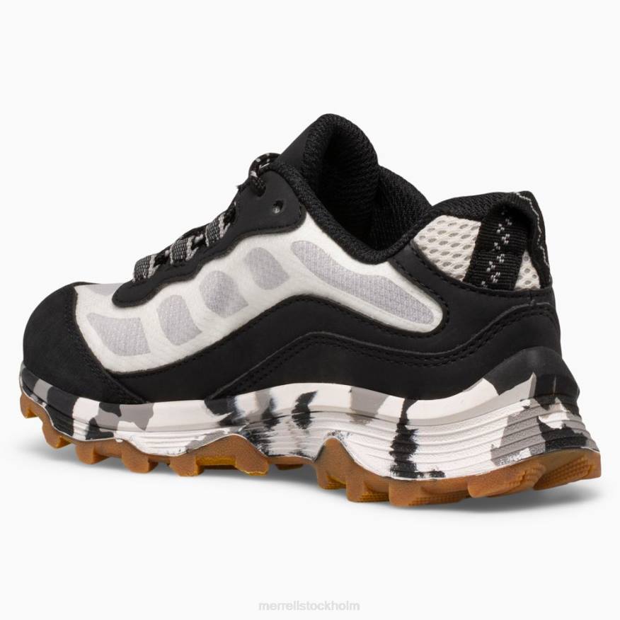 moab hastighet låg vattentät (mk266260) 08XP1373 svart vit Merrell