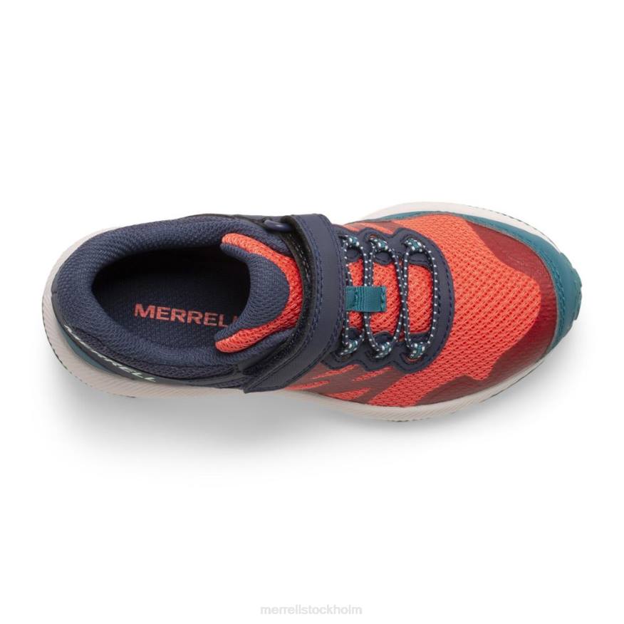 nova 2 sneaker (mk166240) 08XP786 marin/korall Merrell