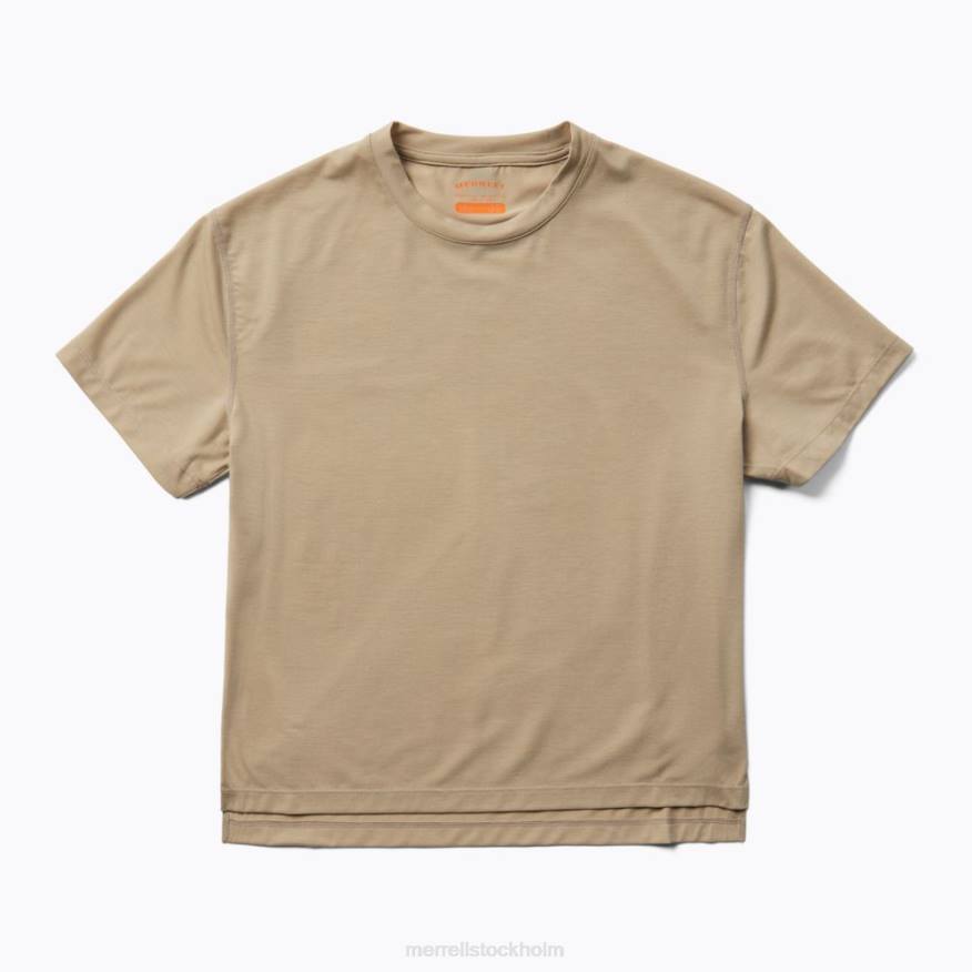 perfekt t-shirt med tencel (jws26864-208) 08XP1008 aluminium Merrell
