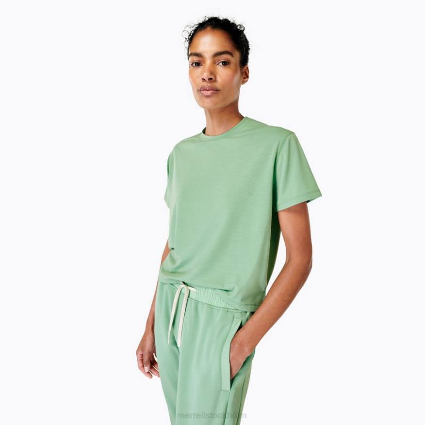 perfekt t-shirt med tencel (jws26864-306) 08XP1007 jade Merrell
