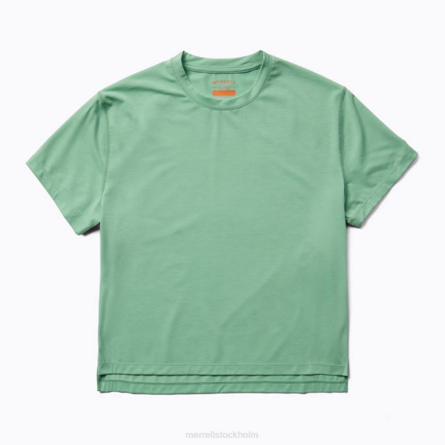 perfekt t-shirt med tencel (jws26864-306) 08XP1007 jade Merrell