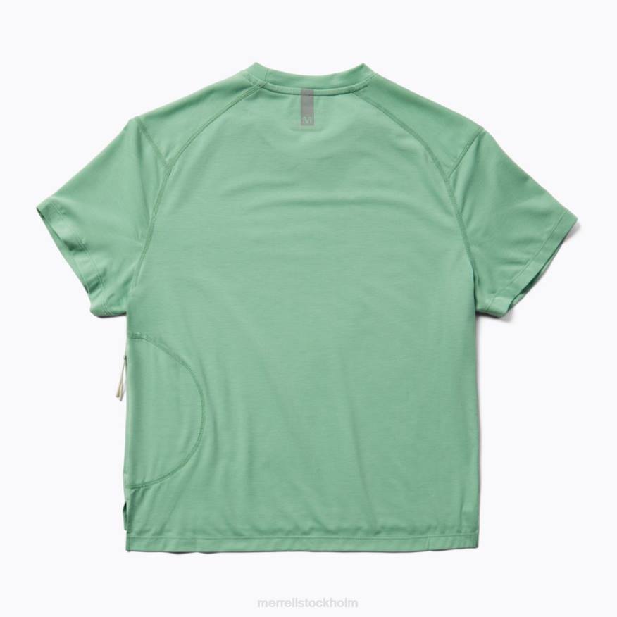 perfekt t-shirt med tencel (jws26864-306) 08XP1007 jade Merrell