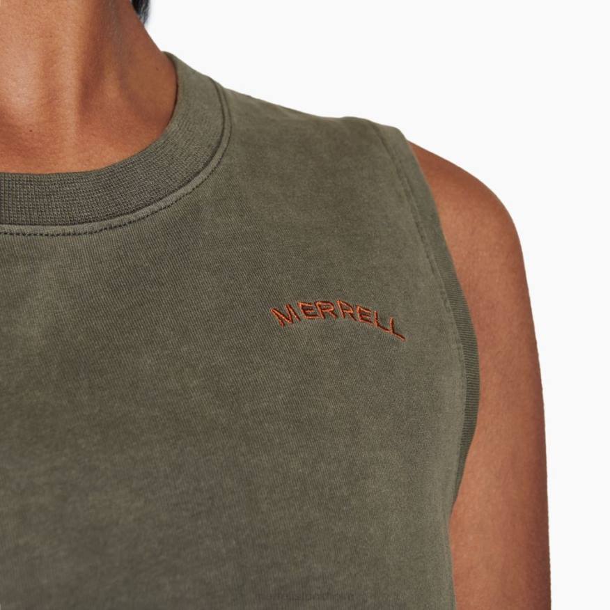 solbakad tank (jws26406-326) 08XP1311 dammig oliv Merrell