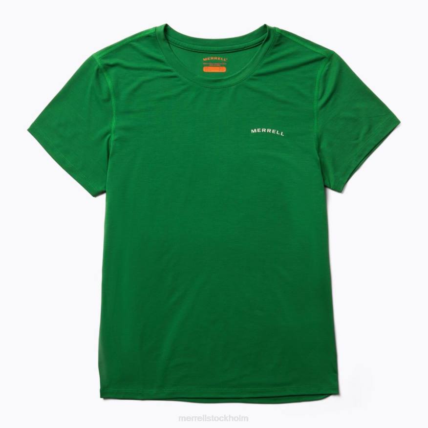 vardags-t-shirt med tencel (jws26442-320) 08XP1001 rikligt med grönt Merrell
