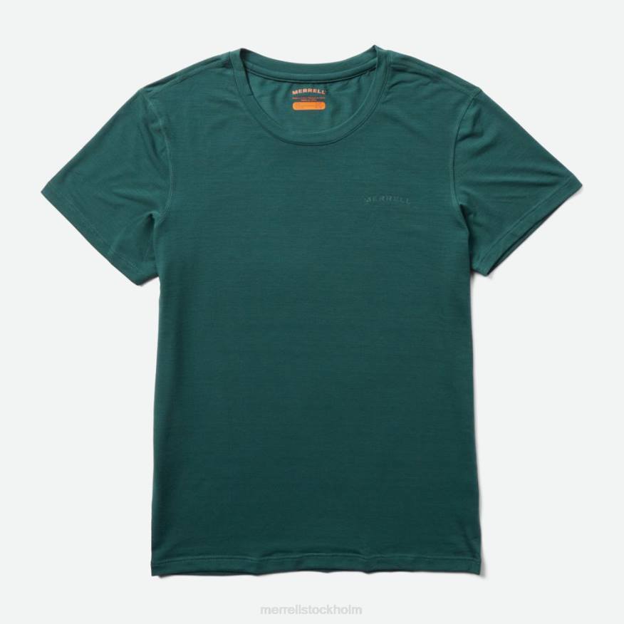 vardags-t-shirt med tencel (jws26442-325) 08XP999 sjömossa Merrell
