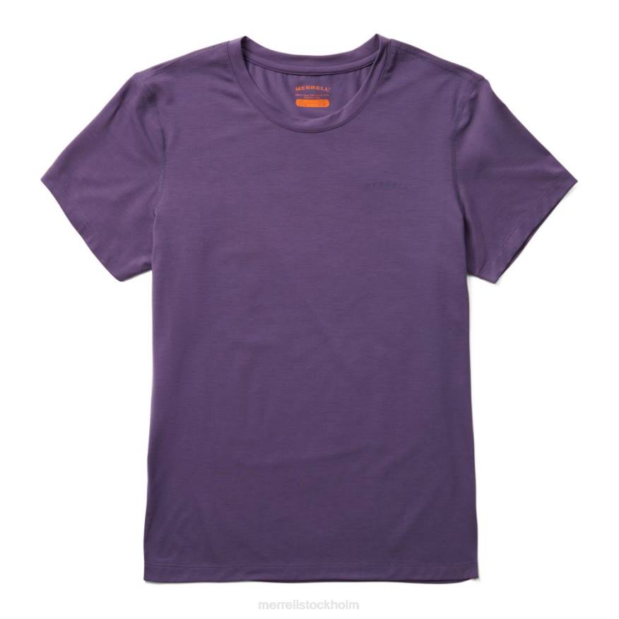 vardags-t-shirt med tencel (jws26442-631) 08XP1004 lila regeringstid Merrell
