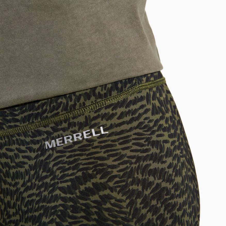 rör dig alltid hårt (jws25945-323) 08XP1022 dammigt oliv mini camo-tryck Merrell