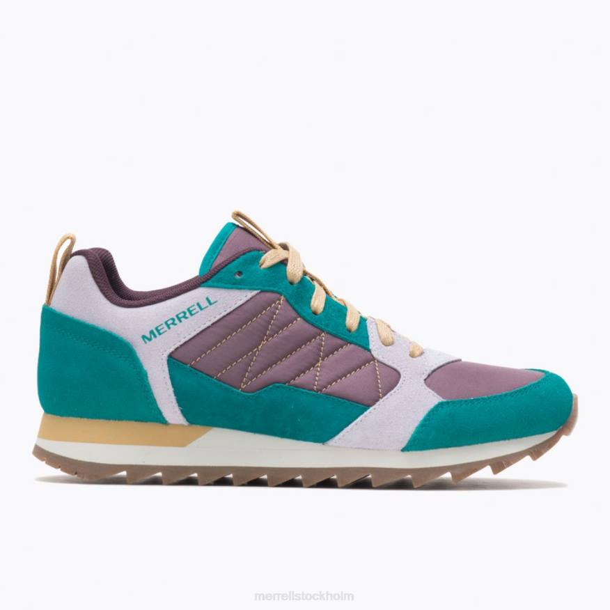 alpin sneaker (j004150) 08XP850 vinrött/blågrönt Merrell