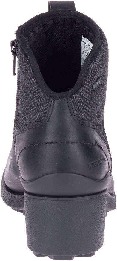 chateau ii mid pull vattentät (j000886) 08XP1151 svart/kol Merrell