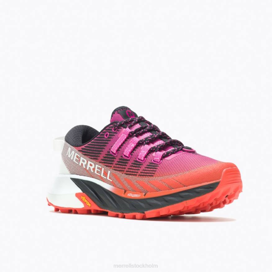 agility peak 4 (j067524) 08XP925 fuchsia/mandarin Merrell