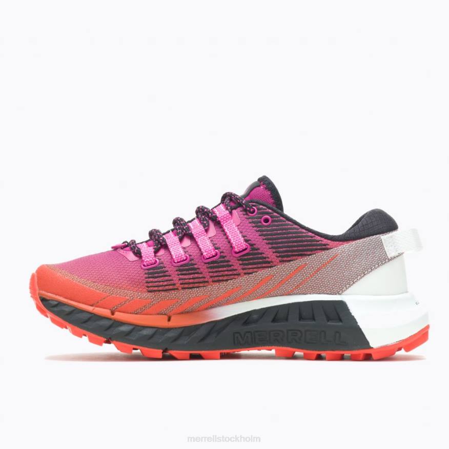 agility peak 4 (j067524) 08XP925 fuchsia/mandarin Merrell