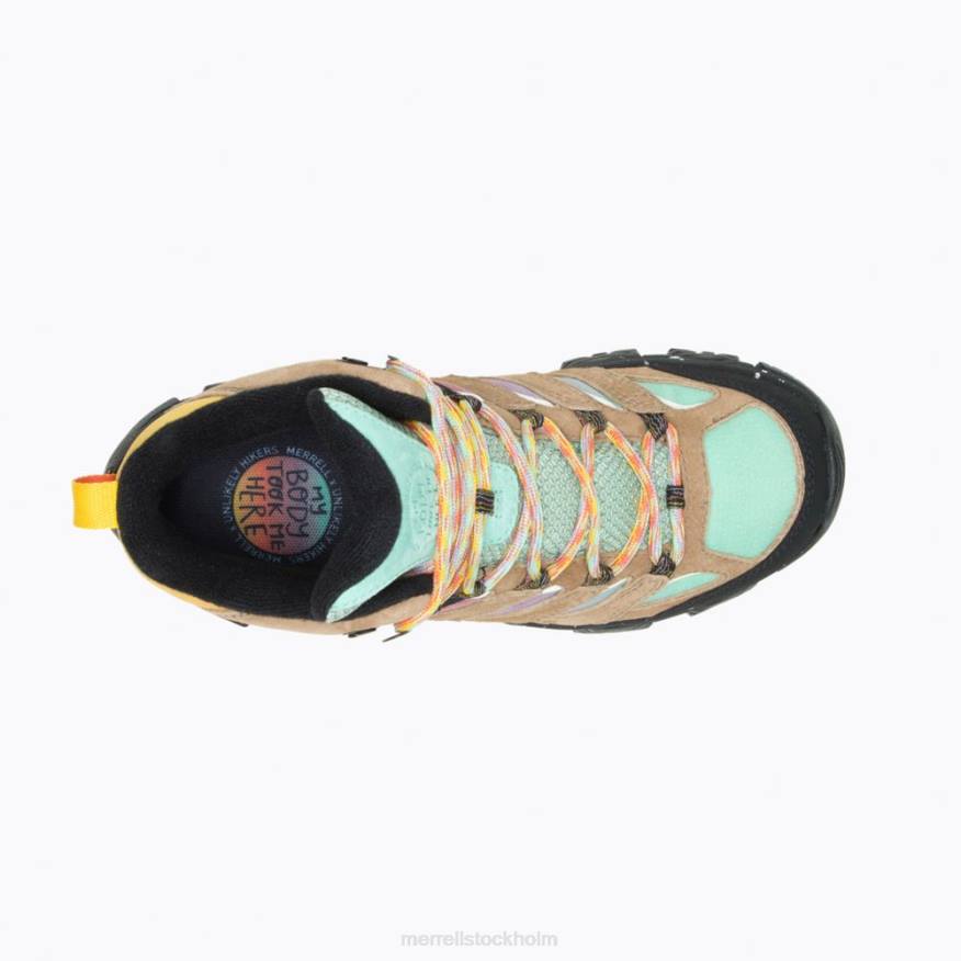 moab 3 mid vattentät x osannolika vandrare bred bredd (j499994w) 08XP1303 mång Merrell