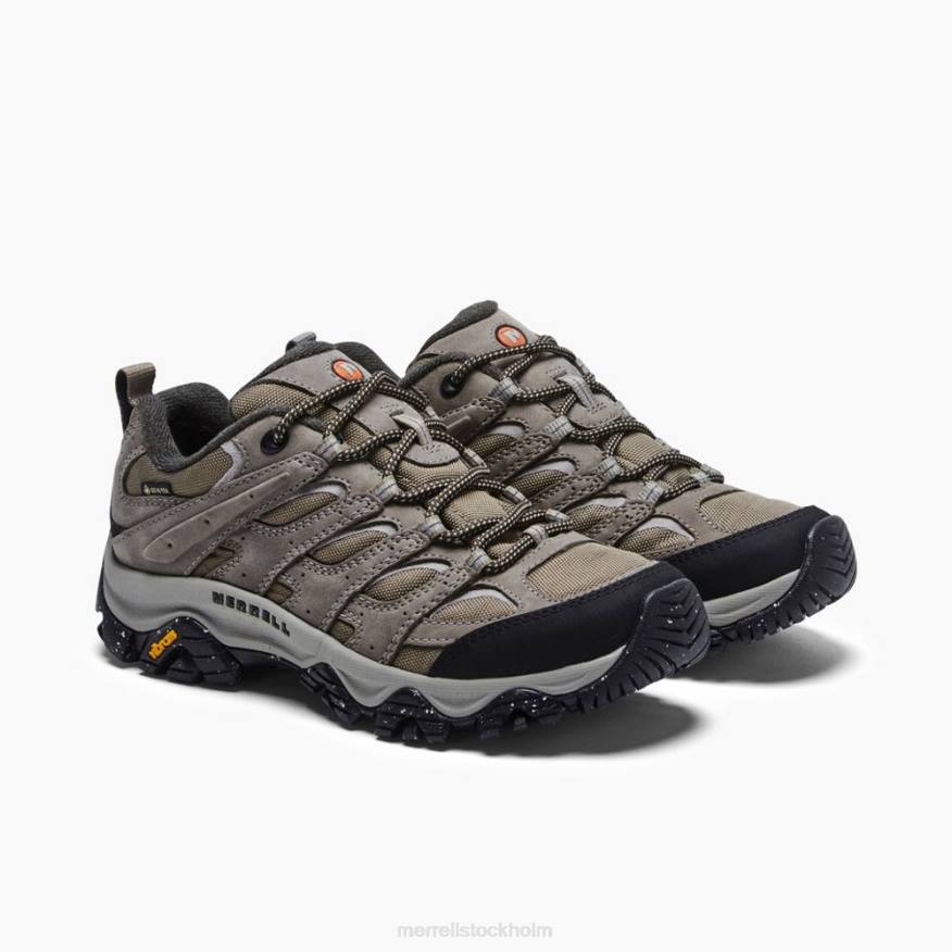 moab 3 slät gore-tex (j036436) 08XP1145 brindle Merrell