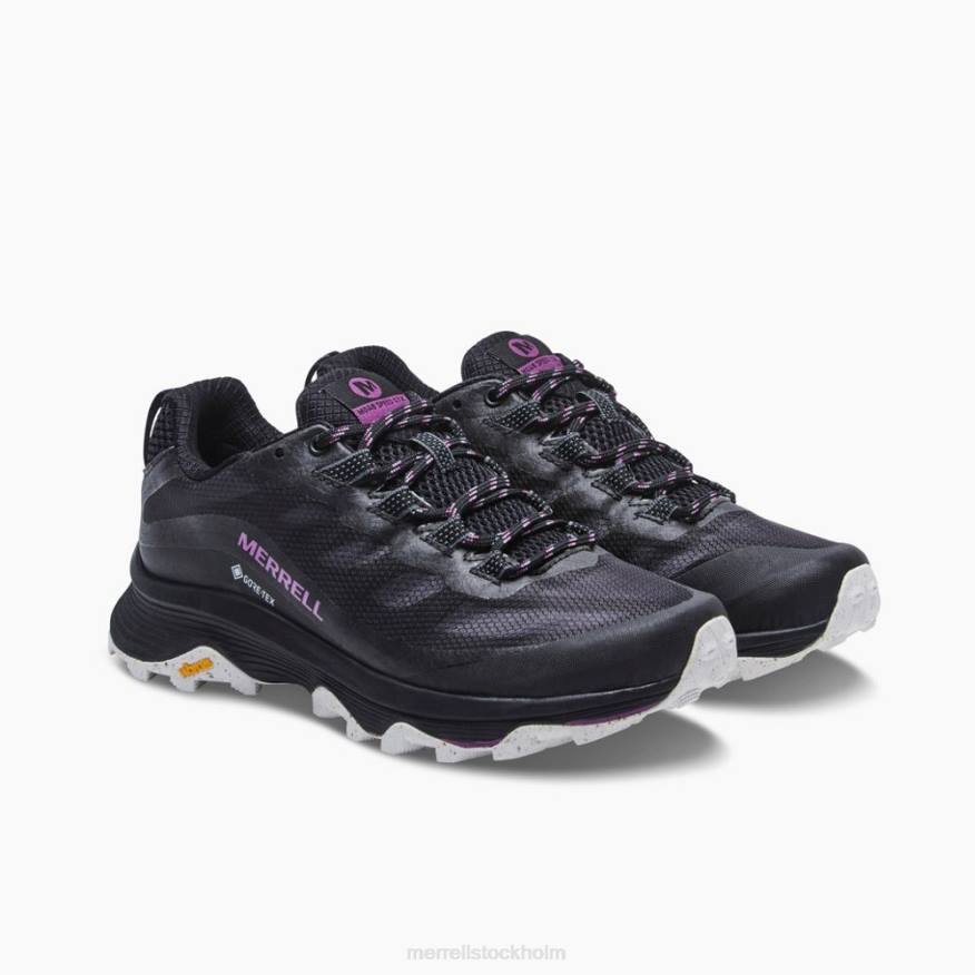 moab speed gore-tex (j066850) 08XP982 svart Merrell