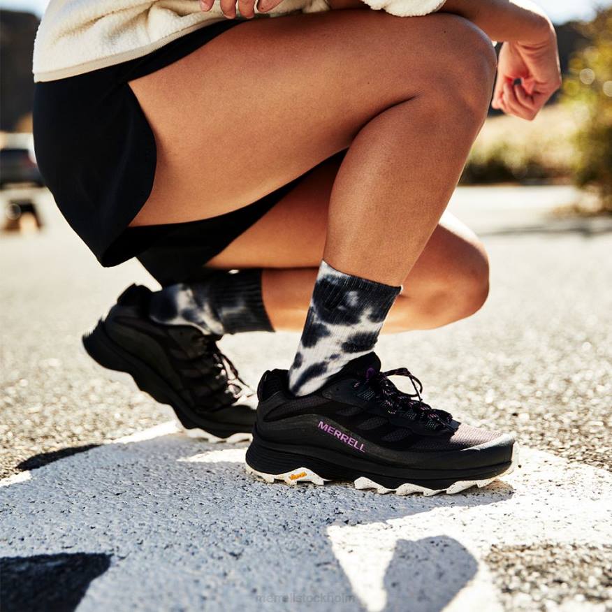 moab speed gore-tex (j066850) 08XP982 svart Merrell