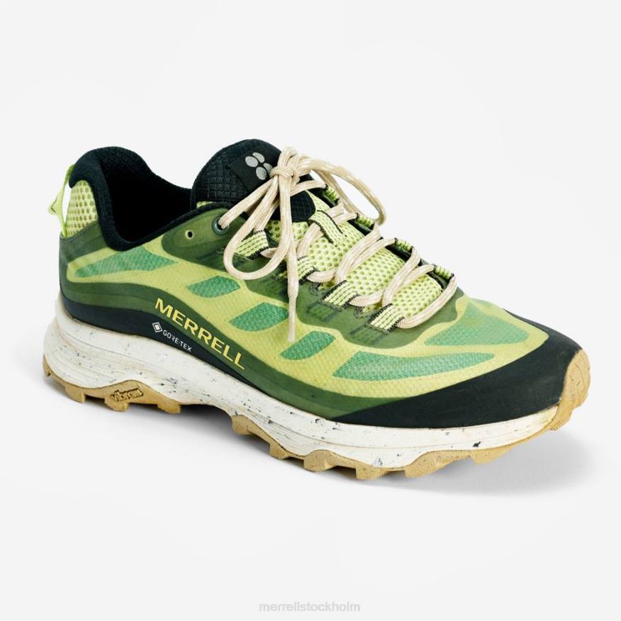 moab speed gore-tex x svettig betty (j500204) 08XP1271 lagerblad/lime Merrell