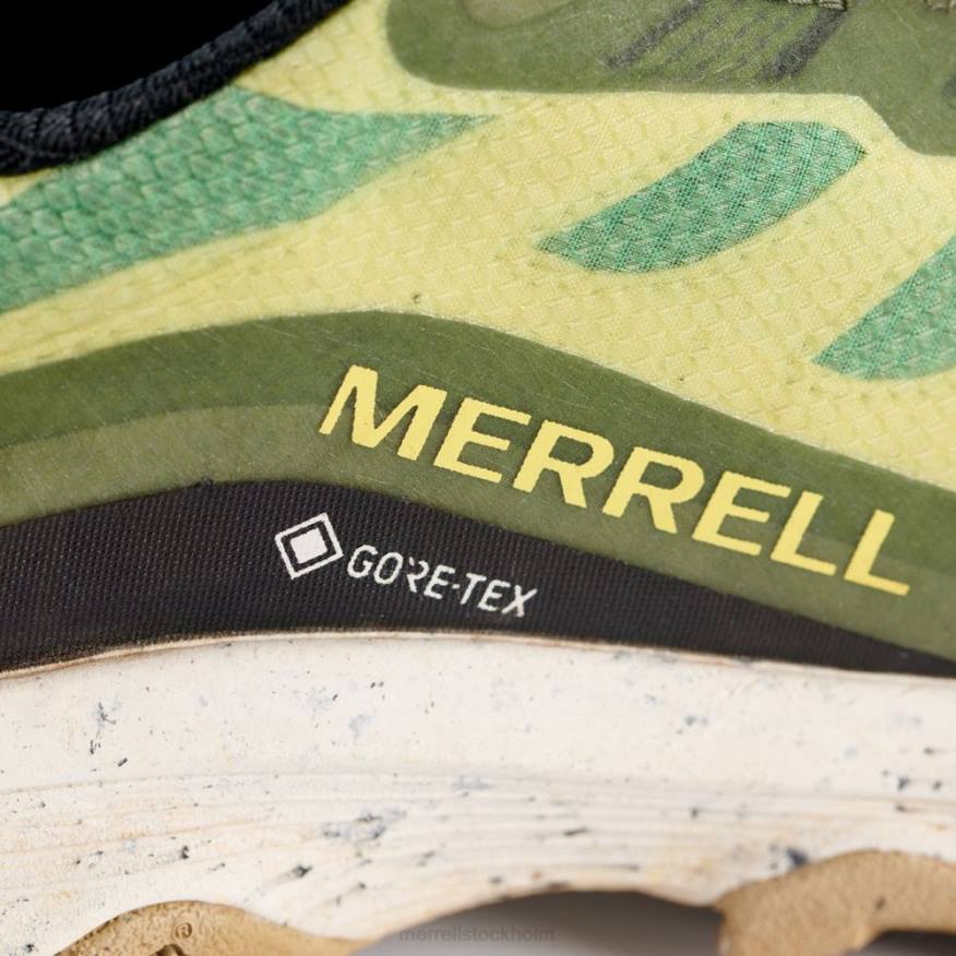 moab speed gore-tex x svettig betty (j500204) 08XP1271 lagerblad/lime Merrell