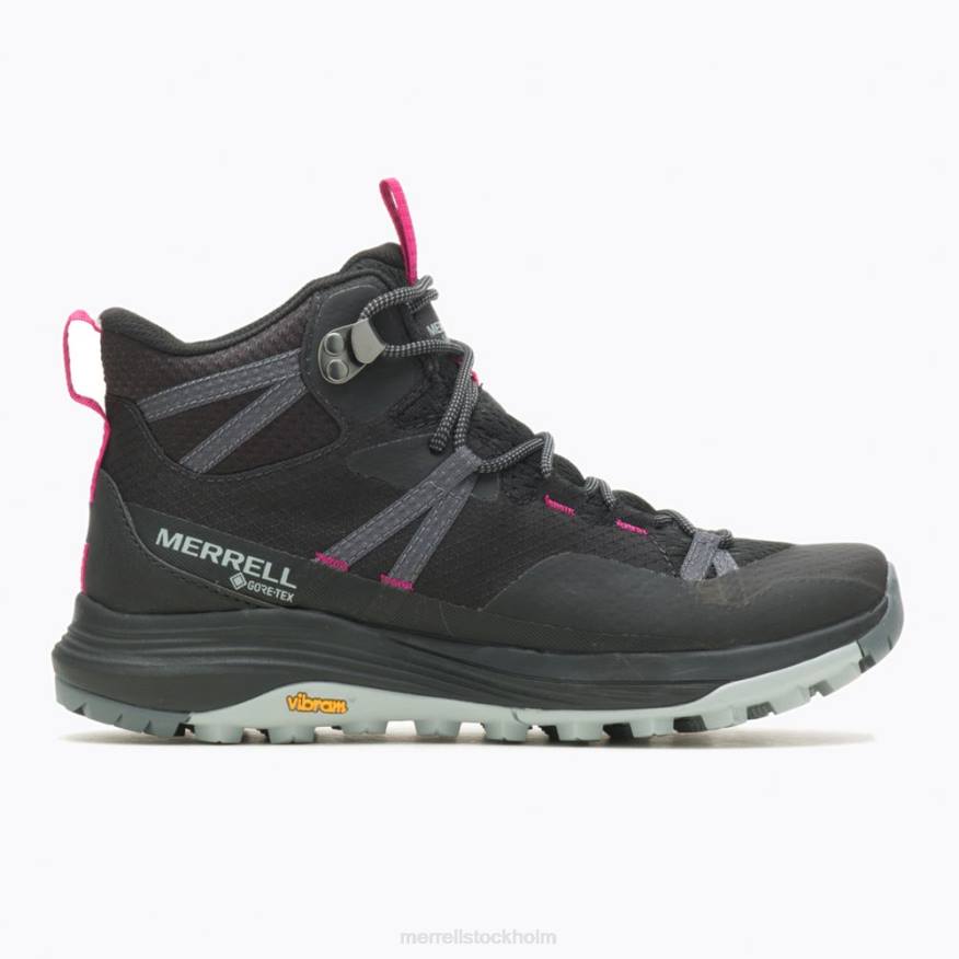 siren 4 mid gore-tex (j037282) 08XP831 svart Merrell