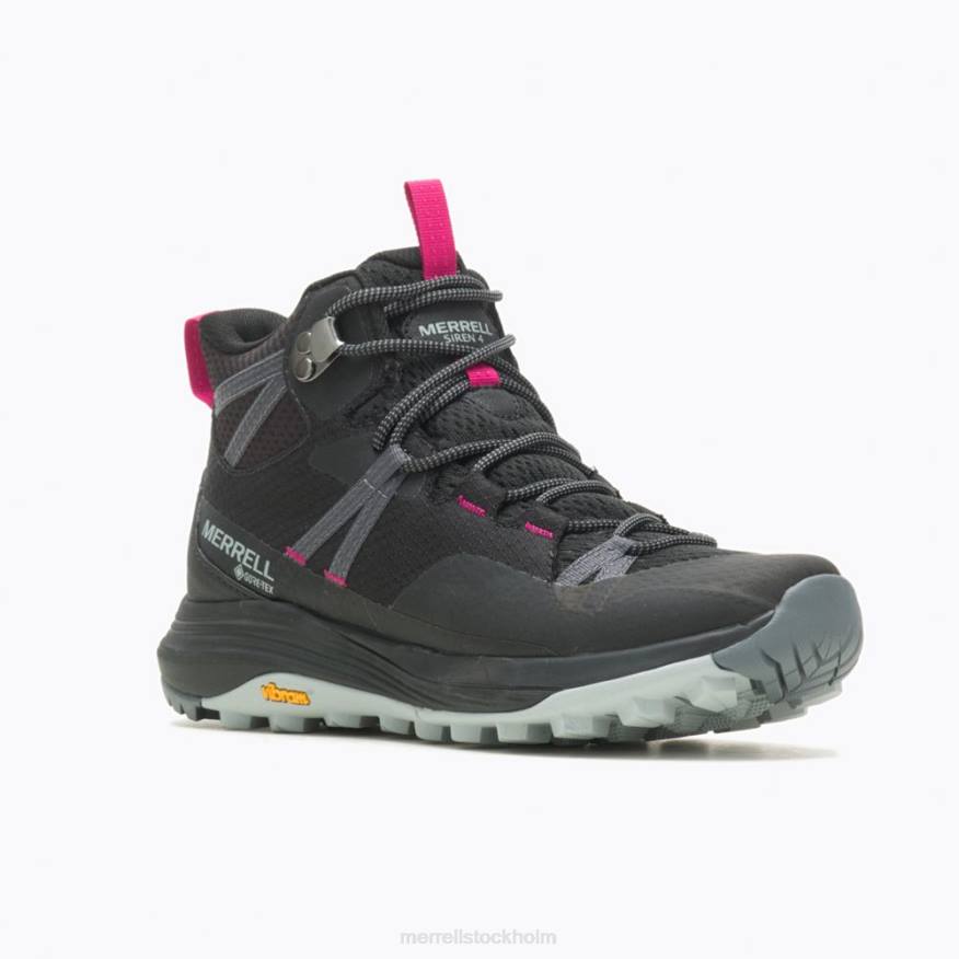siren 4 mid gore-tex (j037282) 08XP831 svart Merrell