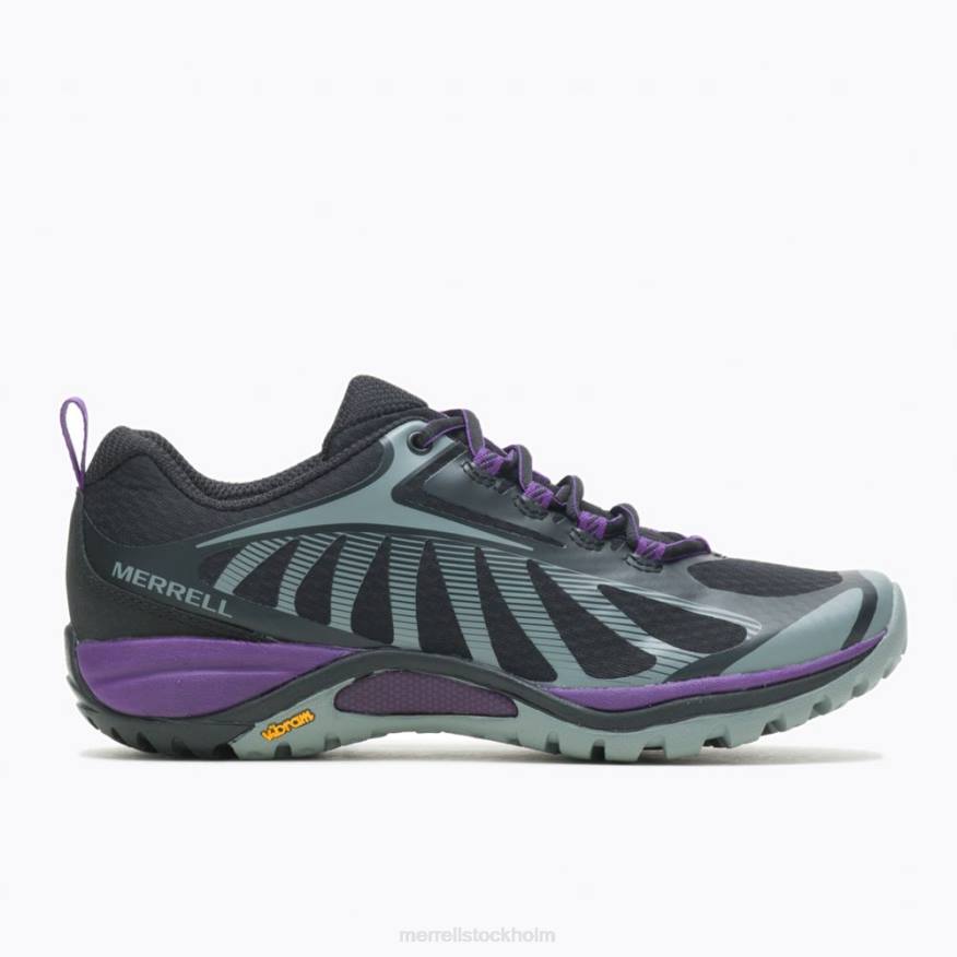 siren kant 3 bred bredd (j034438w) 08XP1069 svart/acai Merrell