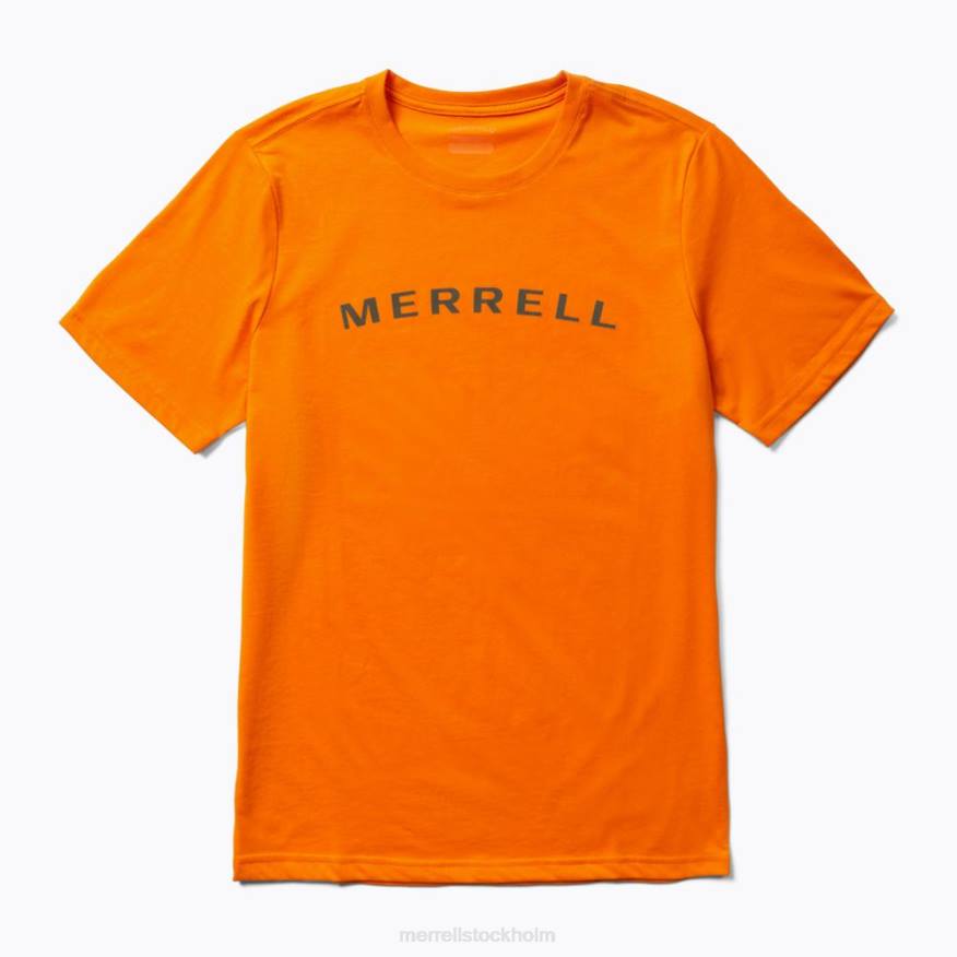 ordmärke kortärmad t-shirt (jms26332-751) 08XP584 överflöd Merrell