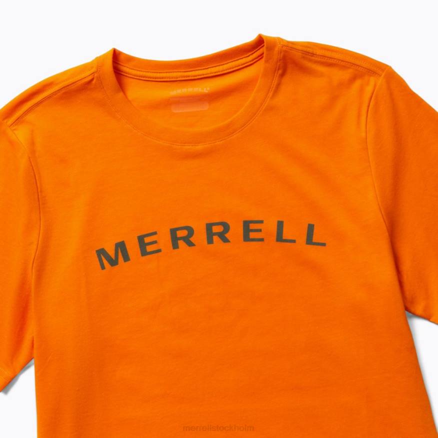 ordmärke kortärmad t-shirt (jms26332-751) 08XP584 överflöd Merrell