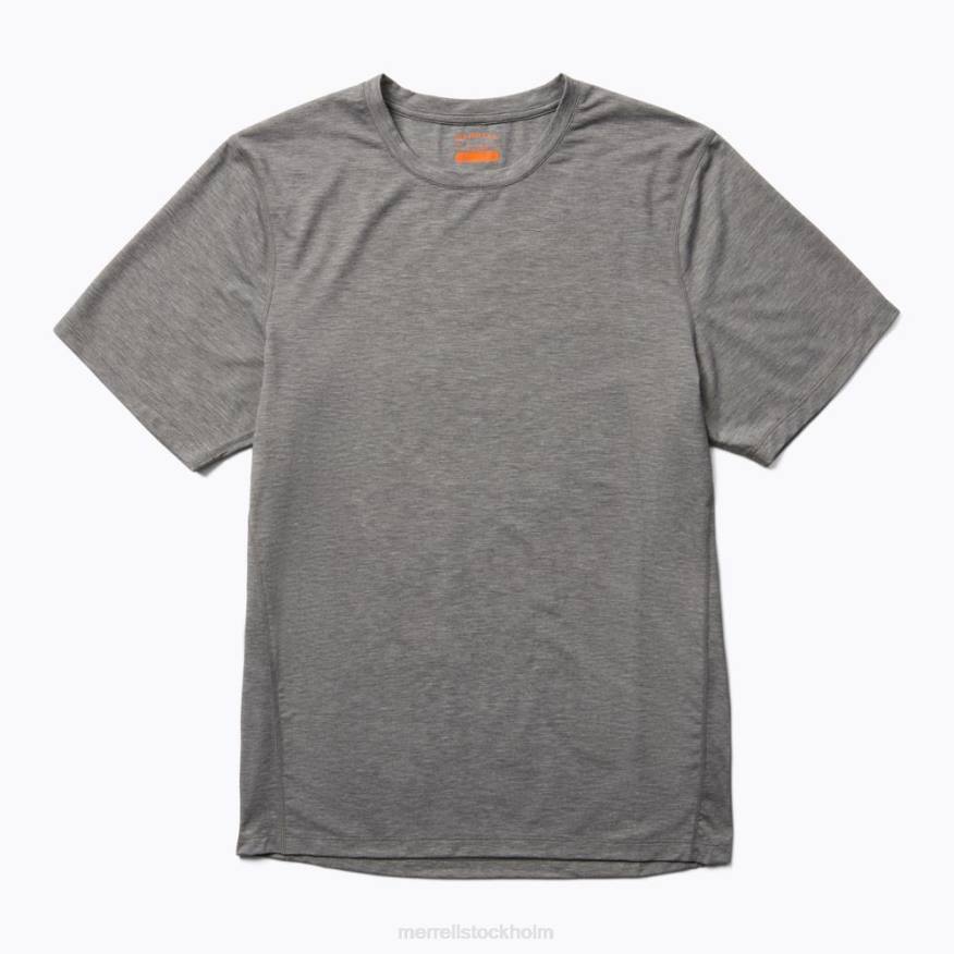 perfekt t-shirt med tencel (jms26861-050) 08XP175 grå ljung Merrell