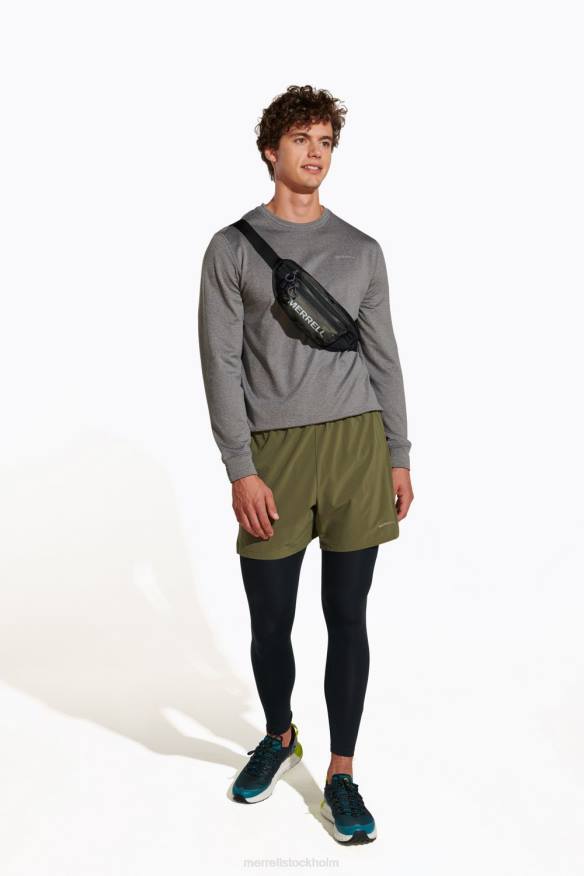 trail running short (jmf26581-326) 08XP406 dammig oliv Merrell