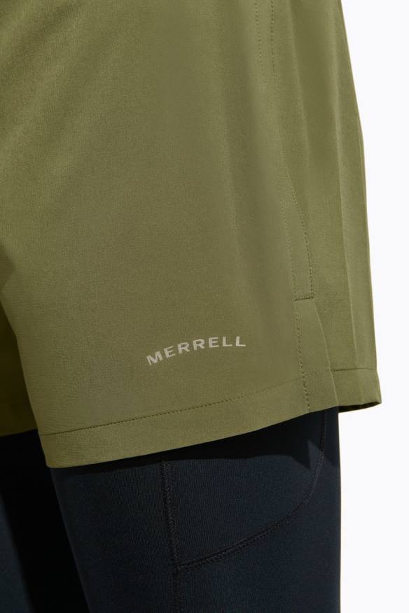 trail running short (jmf26581-326) 08XP406 dammig oliv Merrell