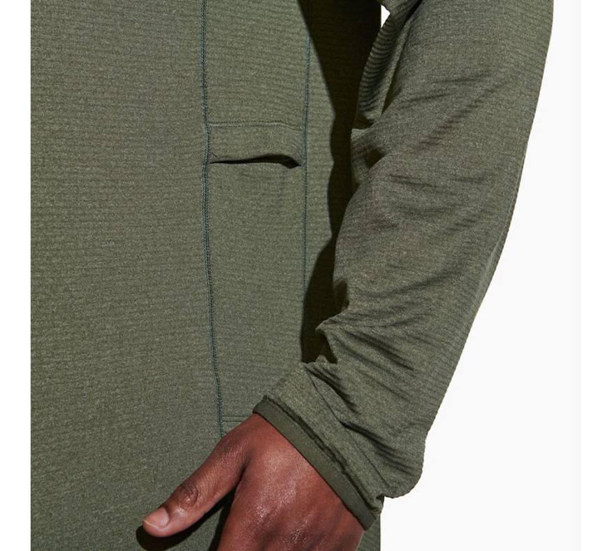 geotex 1/4 zip (jms26326-327) 08XP415 dammig olivljung Merrell