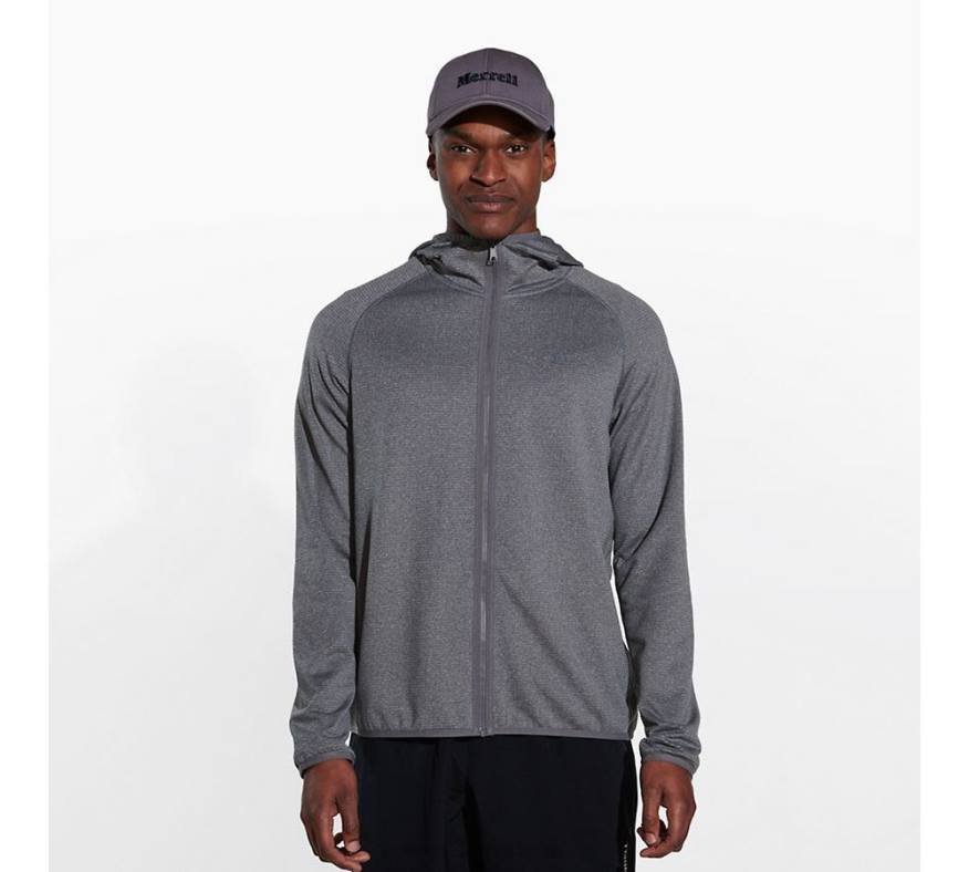 geotex huvtröja med dragkedja (jms26325-059) 08XP550 stenljung Merrell