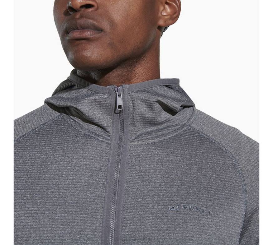 geotex huvtröja med dragkedja (jms26325-059) 08XP550 stenljung Merrell
