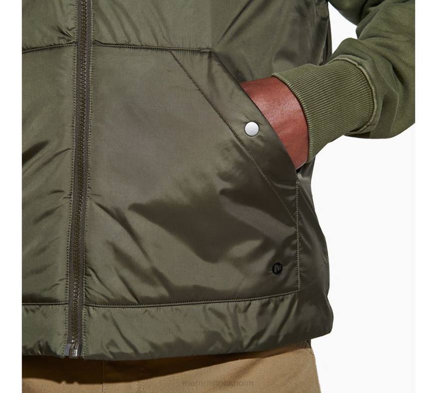 geotex isolerad väst (jms26416-326) 08XP590 dammig oliv Merrell