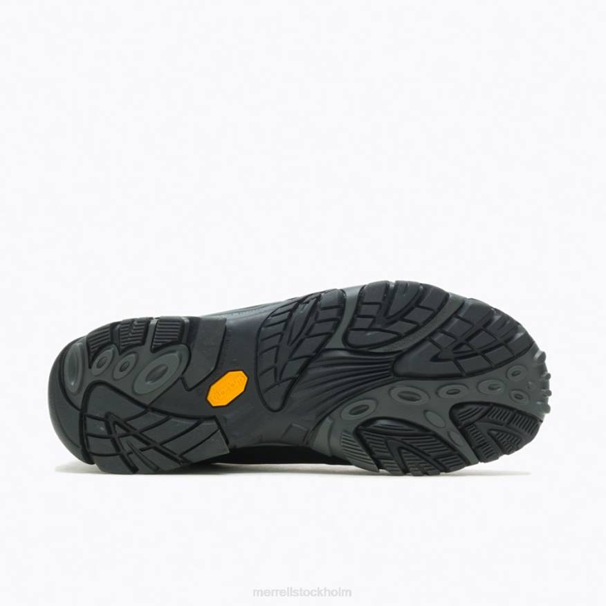 moab adventure mid vattentät bred bredd (j91815w) 08XP327 svart Merrell