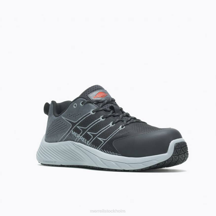 moab flight kolfiber (j004627) 08XP510 svart/monument Merrell