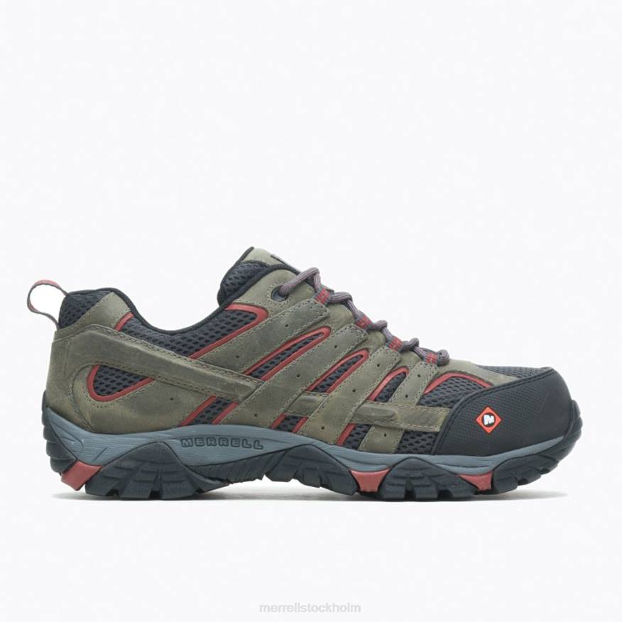 moab vertex vent comp toe arbetssko (j11121) 08XP370 tenn Merrell