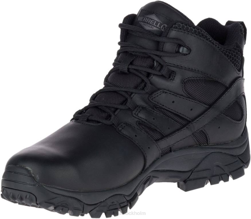 moab 2 mid taktisk respons vattentät stövel bred bredd (j45337w) 08XP700 svart Merrell